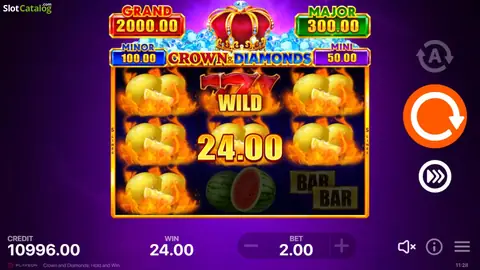 Diamonds 4 Win von Push Gaming